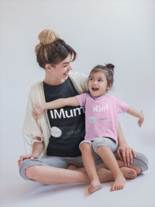 Camiseta para vestir igual madre e hija
